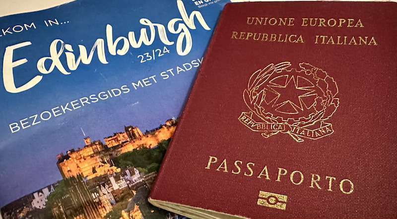 Passaporto Edimburgo