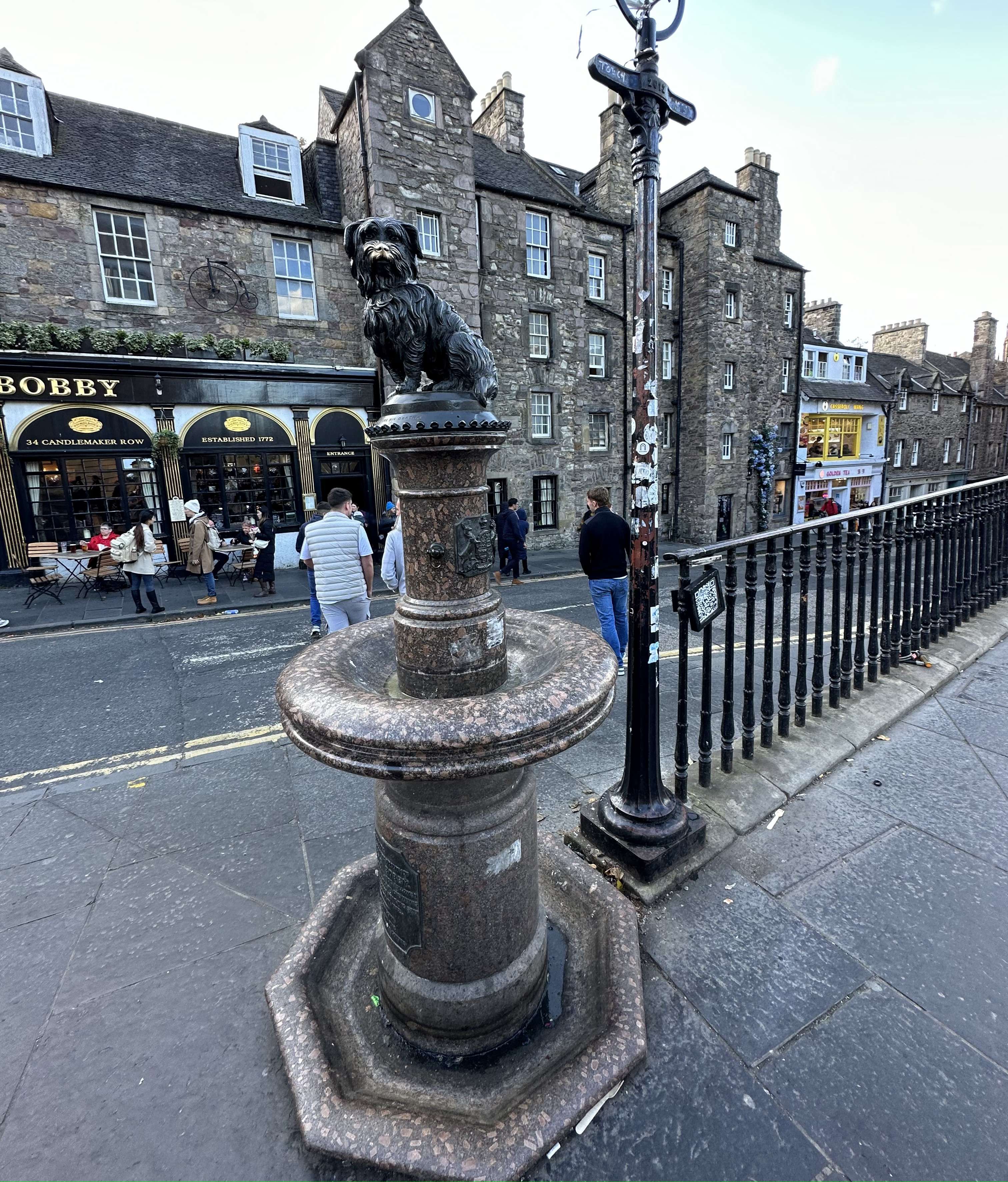 statua cane Bobby - curiosità su Edimburgo