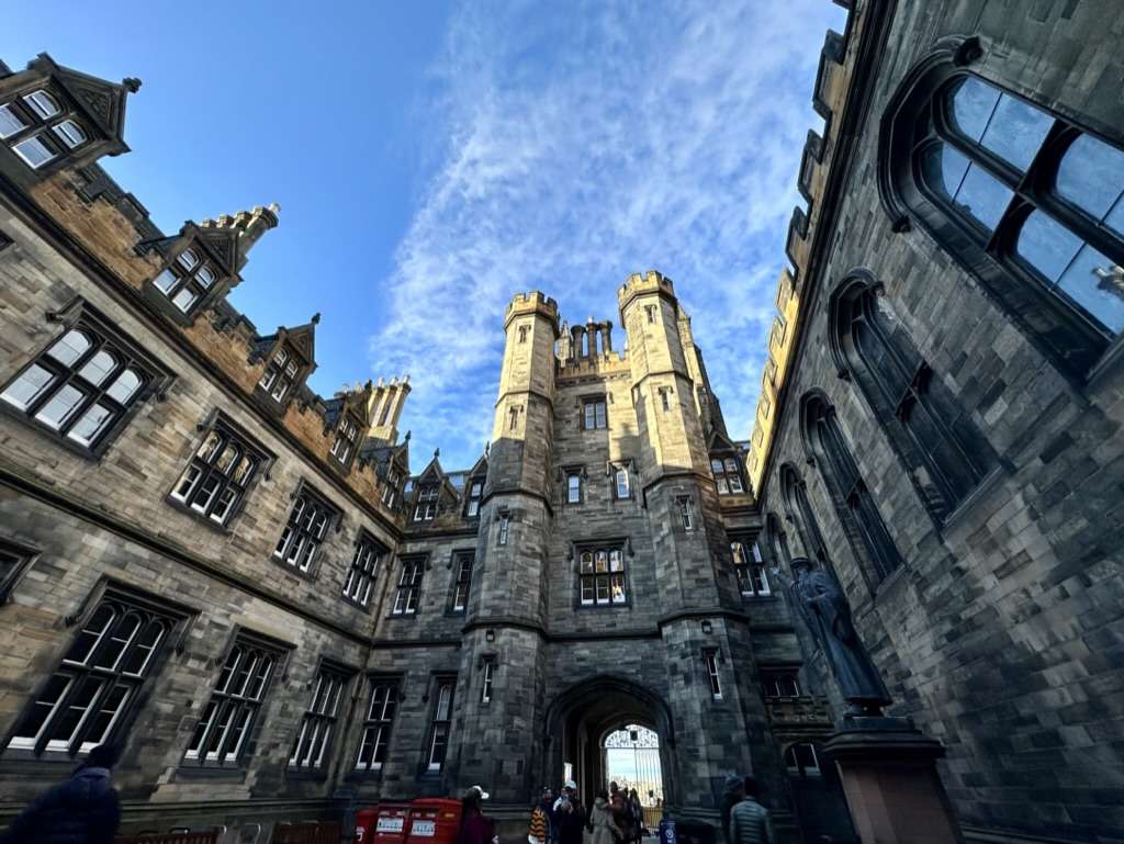 University of Edinburgh nella città vecchia