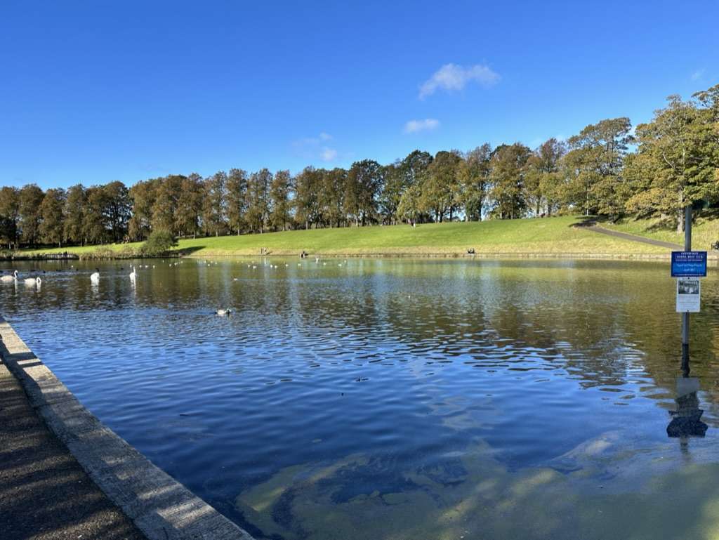 Sentiero di hiking a Inverleith Park