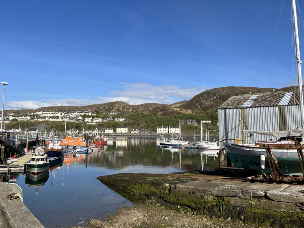 Porticciolo di Mallaig città scozzese